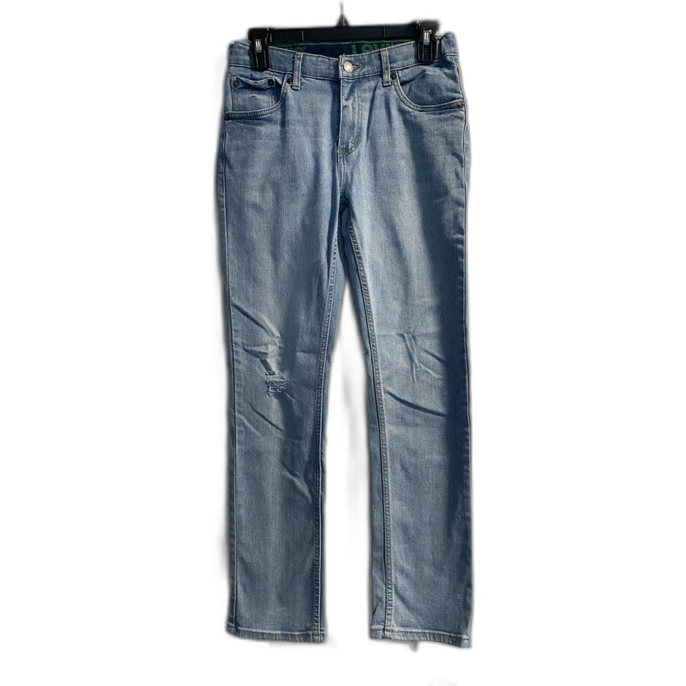 Levi's 511 Slim Fit Jeans Kids 16 Regular Light Wash Blue Excellent 511-1579
